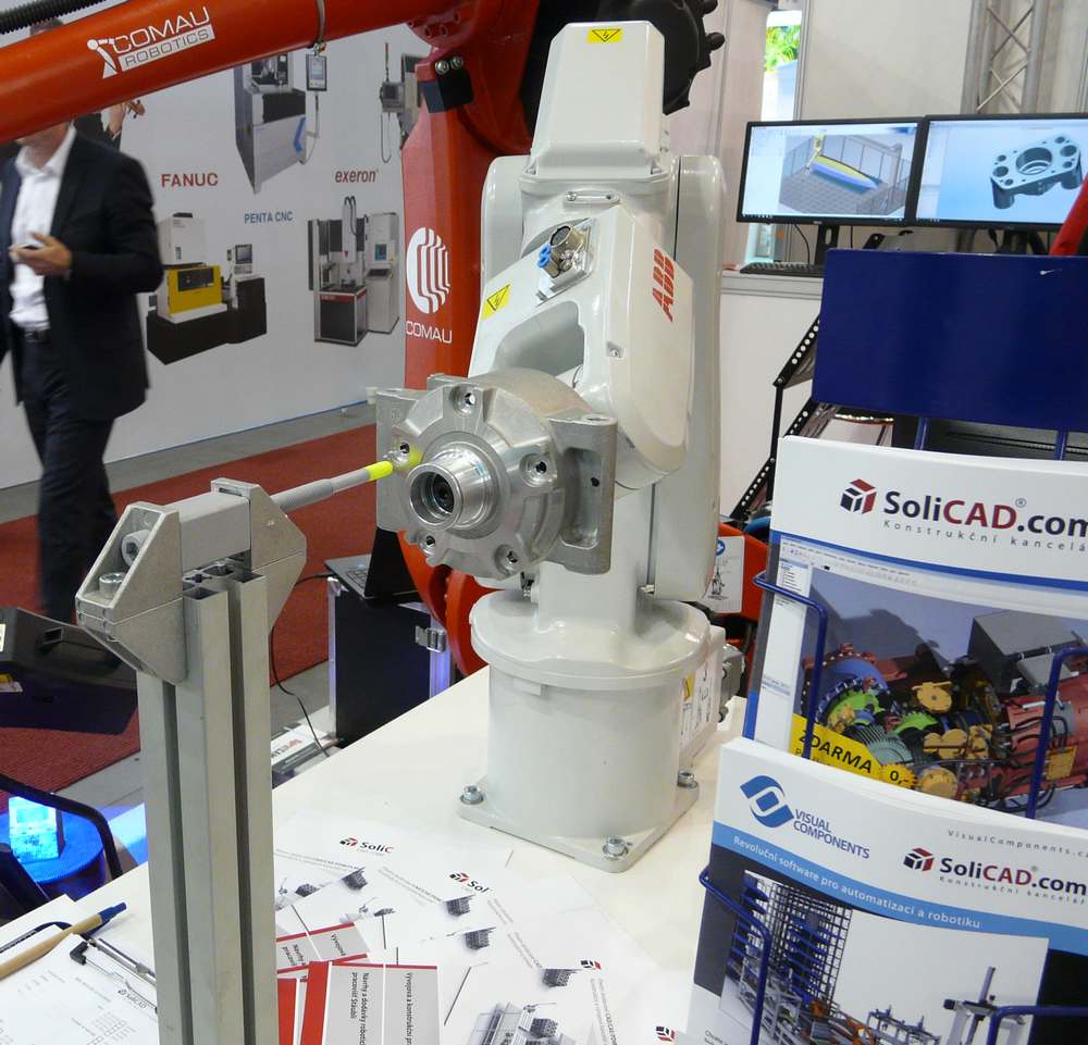 SoliCAD robot ABB