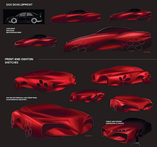 Alfa Romeo studie ZČU