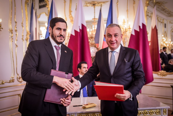 podpis dohody katar