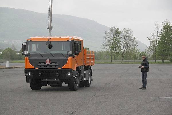 Tatra Force autonomní řízení