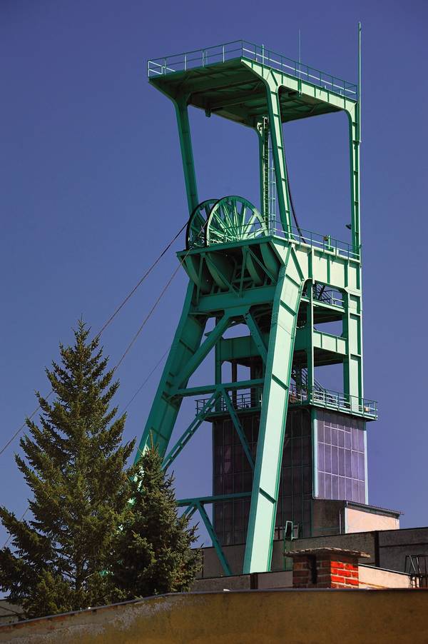 OKD důl ČSM těžní věž