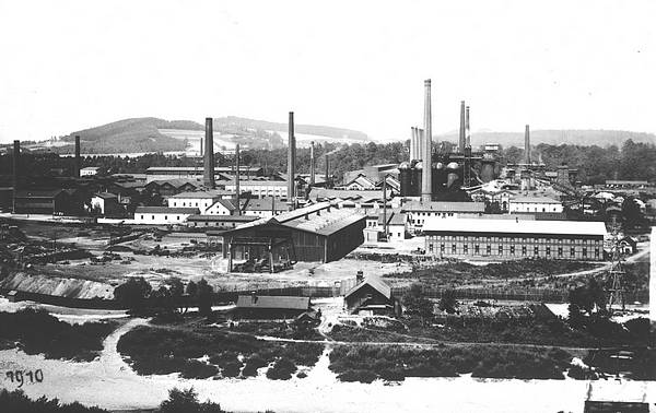 třinecké železárny 1910